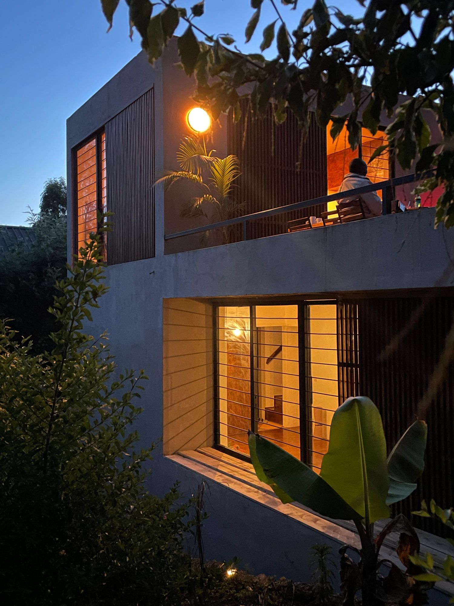 Haus am Abend